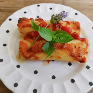 Canelone de ricota fácil