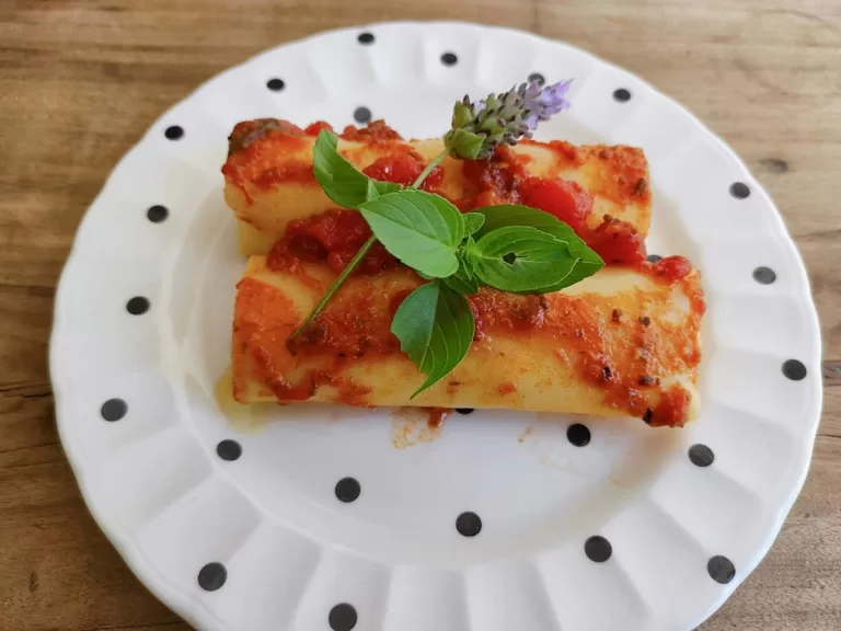 Receita de Canelone de ricota fácil