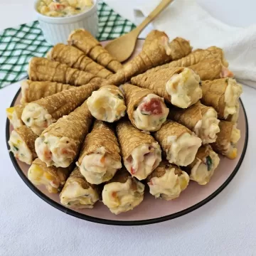 Canudinho de maionese