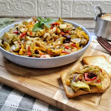 Caponata de abobrinha