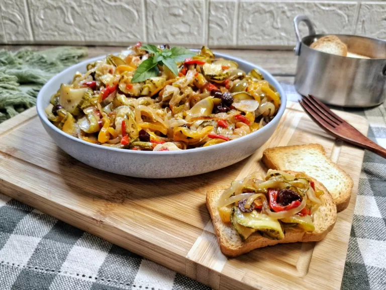 Receita de Caponata de abobrinha