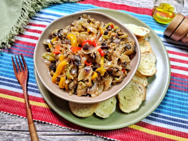 Receita de Caponata de berinjela na panela
