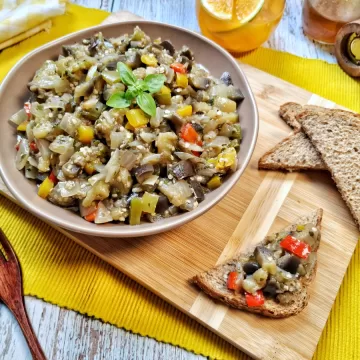 Caponata de berinjela simples