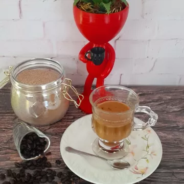 Cappuccino caseiro sem lactose