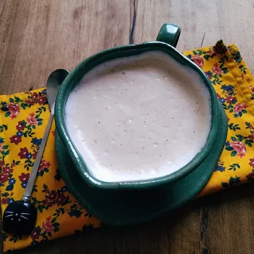 Cappuccino cremoso fácil