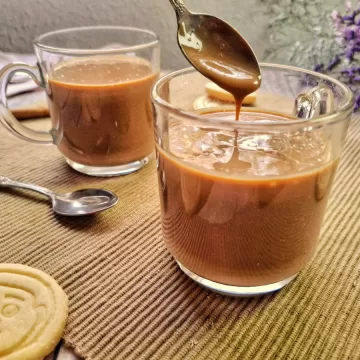 Capuccino cremoso caramelado