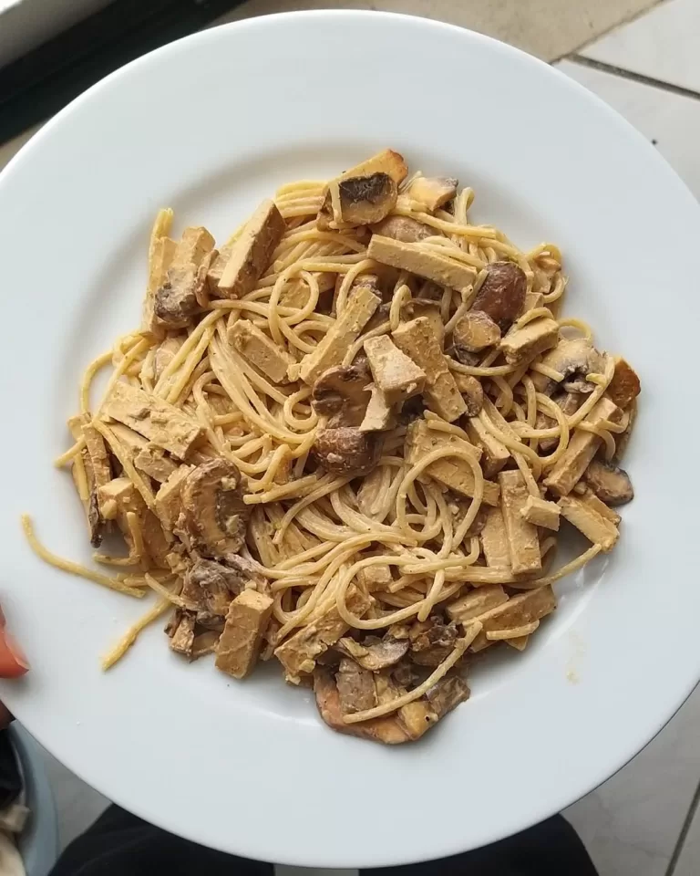 Receita de Carbonara vegana