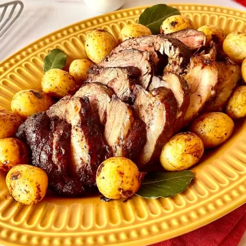 Carne ao vinho na panela de pressão