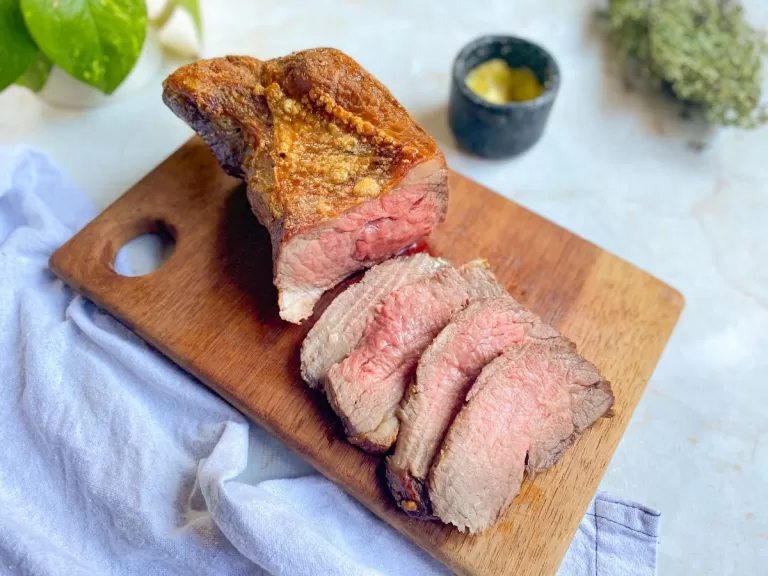 Receita de Carne assada na air fryer
