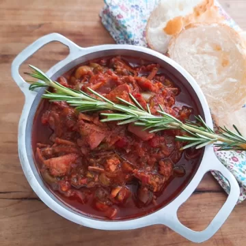 Carne louca com cerveja