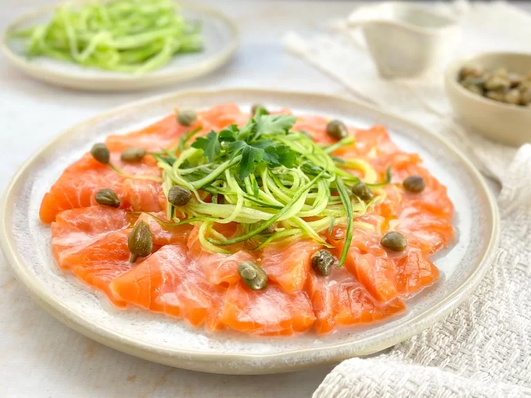 Receita de Carpaccio de salmão