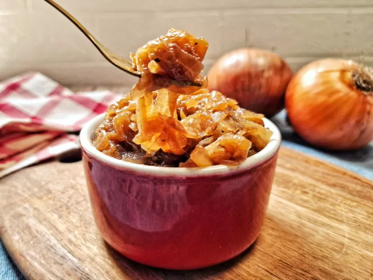 Receita de Cebola caramelizada fácil e rápida