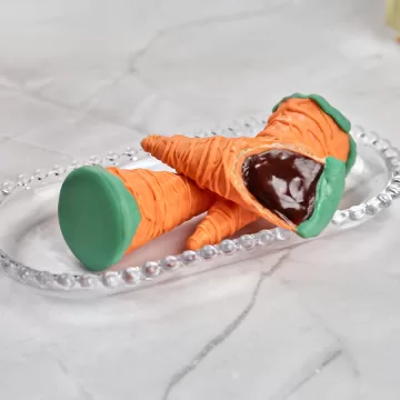 Cenourinha de cone recheado
