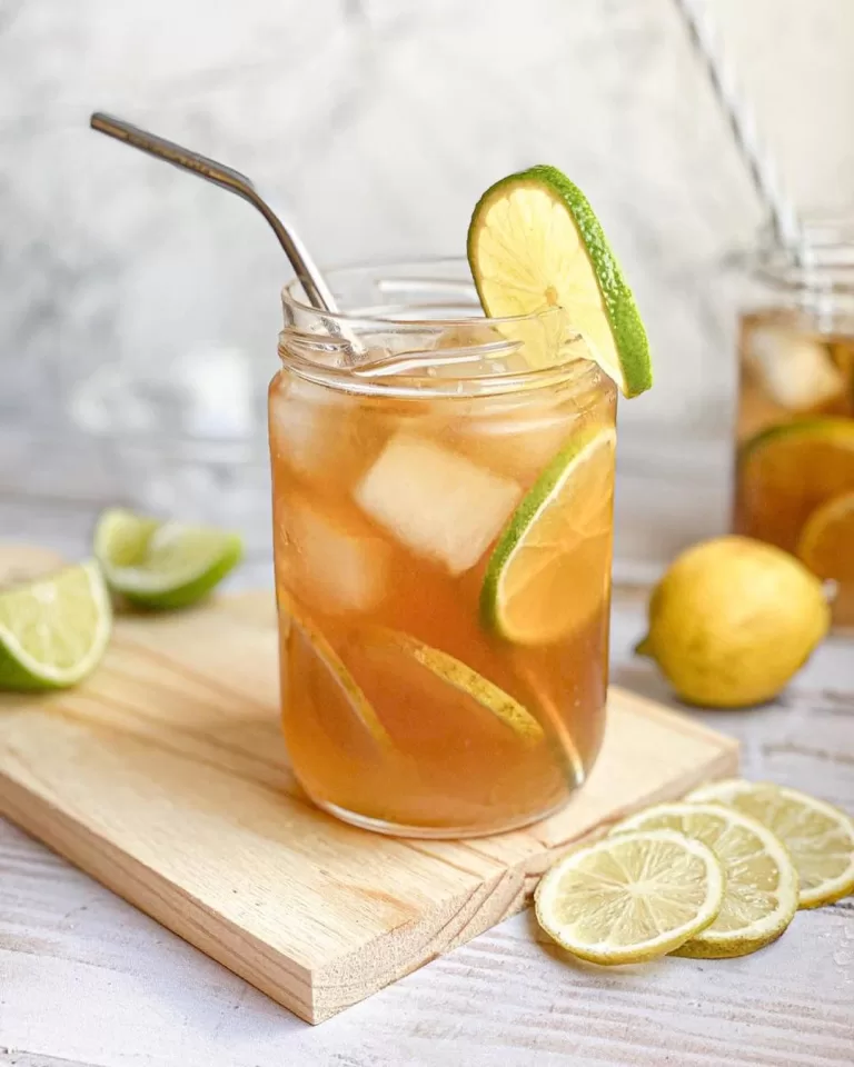 Receita de Chá gelado com limão