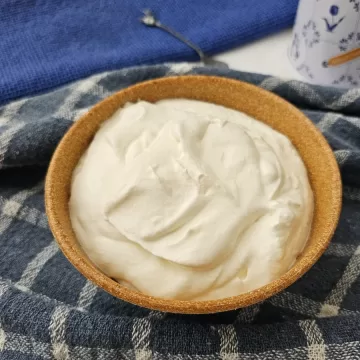 Chantilly no liquidificador