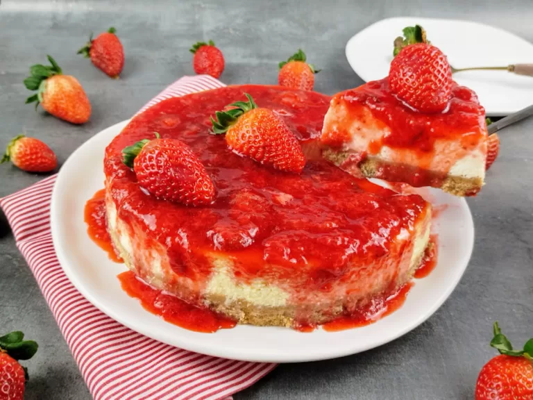 Receita de Cheesecake com iogurte natural