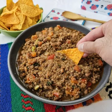 Chilli com carne simples