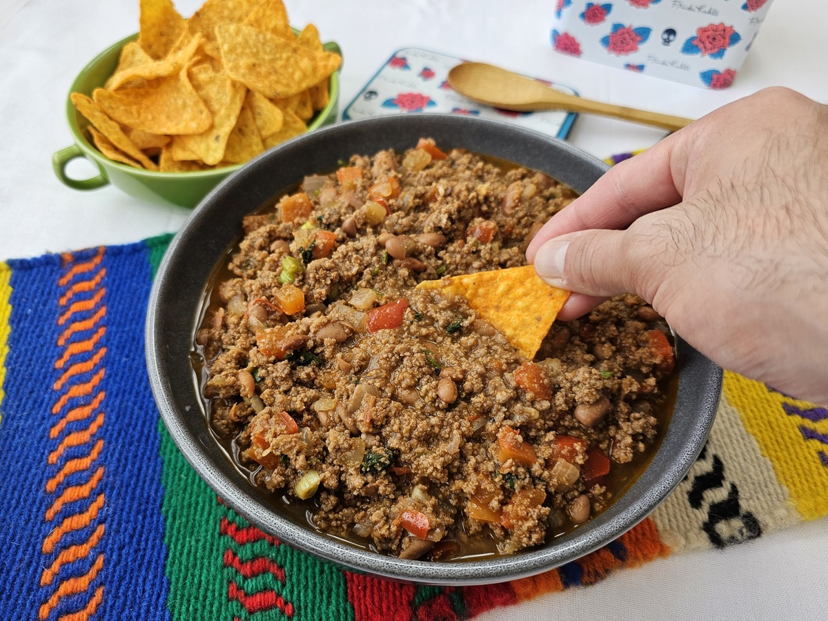 Chilli com carne simples