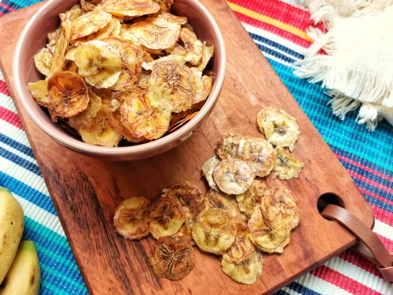 Receita de Chips de banana