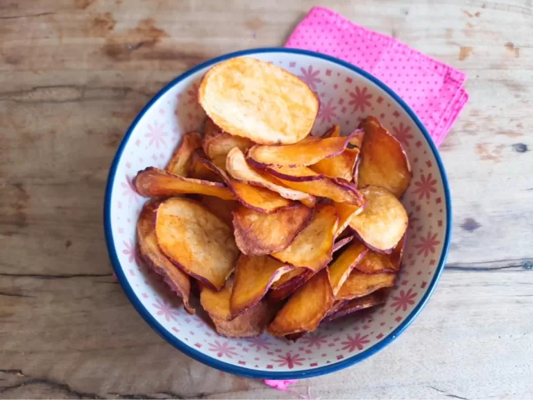 Receita de Chips de batata-doce com páprica