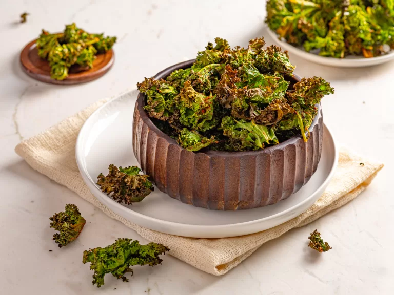 Receita de Chips de couve kale
