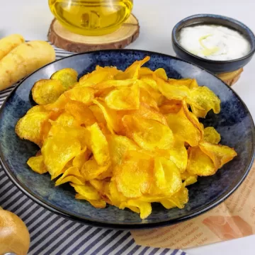 Chips de mandioquinha
