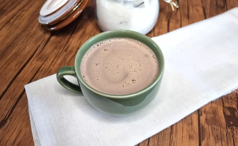 Receita de Chocolate quente com café