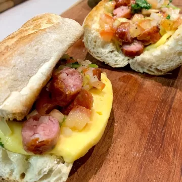 Choripan na airfryer