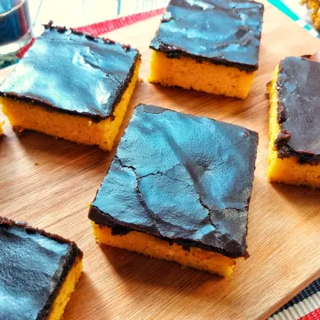 Cobertura de chocolate durinha