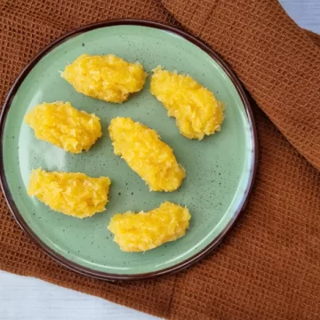 Cocada cremosa de maracujá