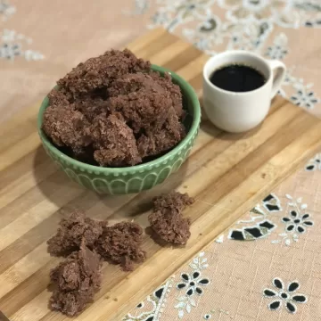 Cocada de brigadeiro fácil