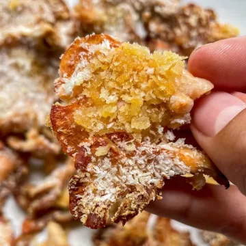 Cogumelo empanado
