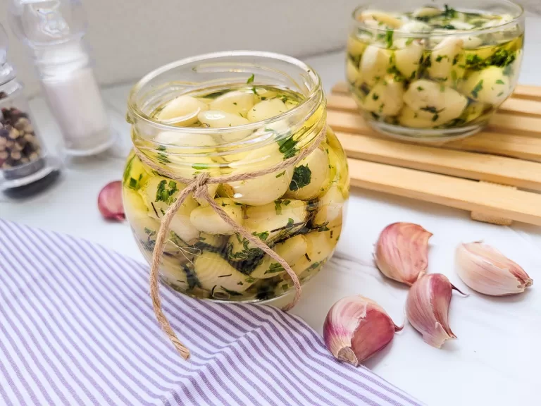 Receita de Conserva de alho