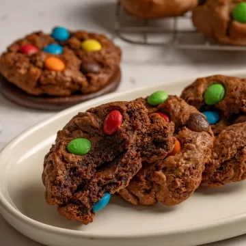Cookie de Nutella na air fryer