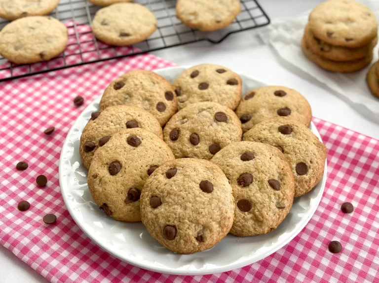 Receita de Cookies de aveia com gotas de chocolate