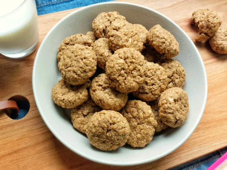 Receita de Cookies fit de aveia