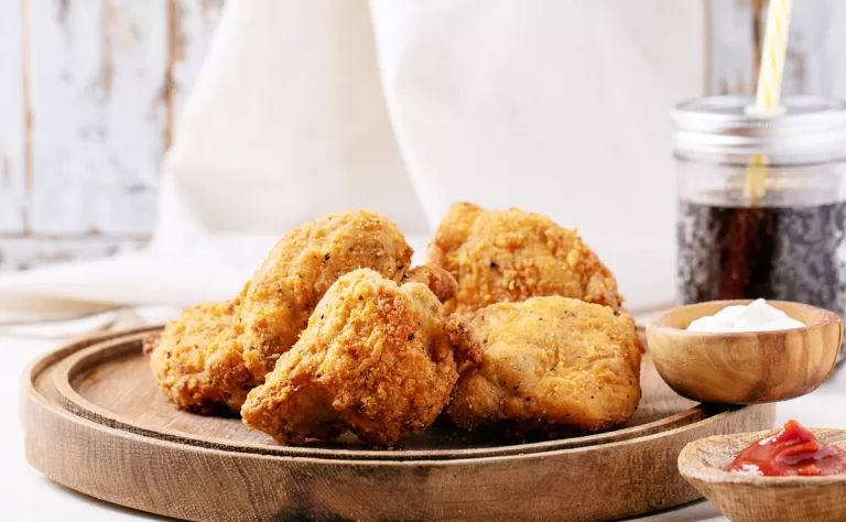 Receita de Coração de frango empanado