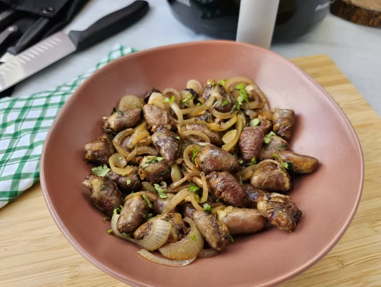 Receita de Coração de frango na airfryer