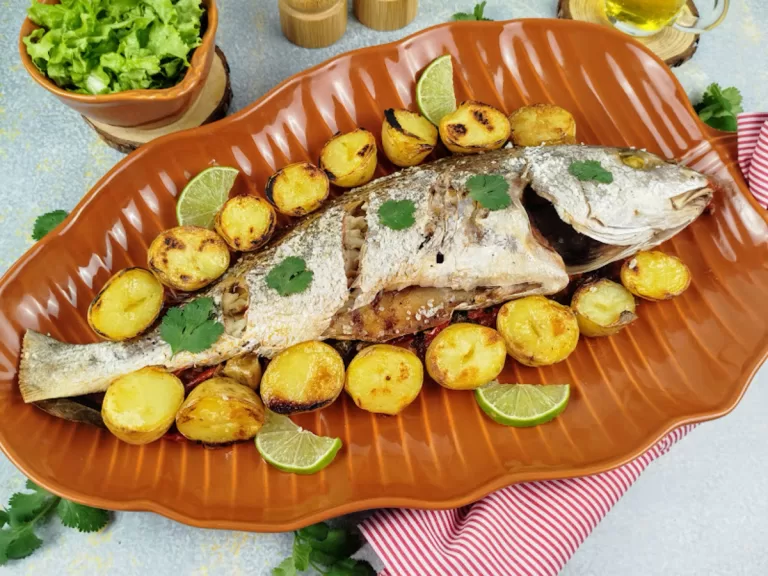 Receita de Corvina assada