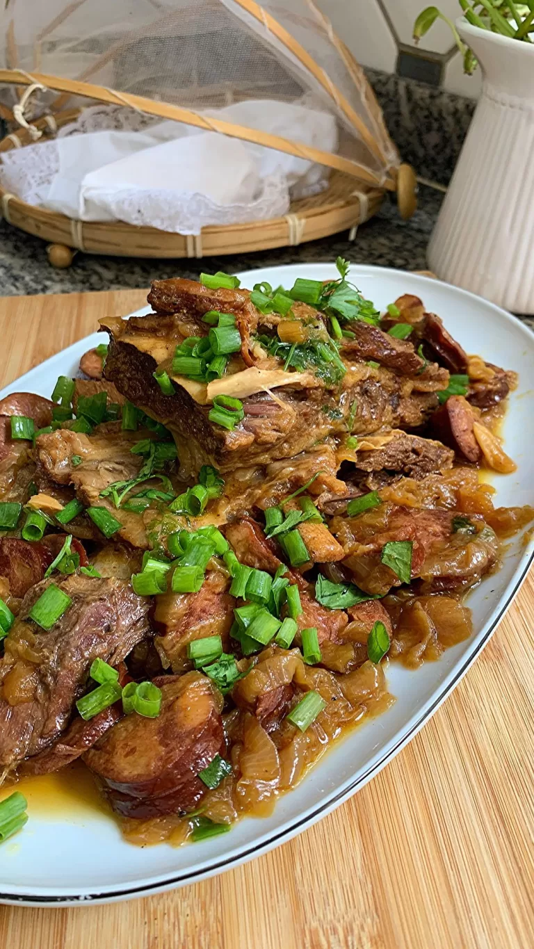 Receita de Costela acebolada na pressão