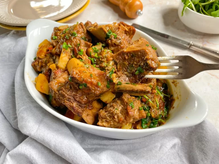 Receita de Costela na panela de pressão com batata