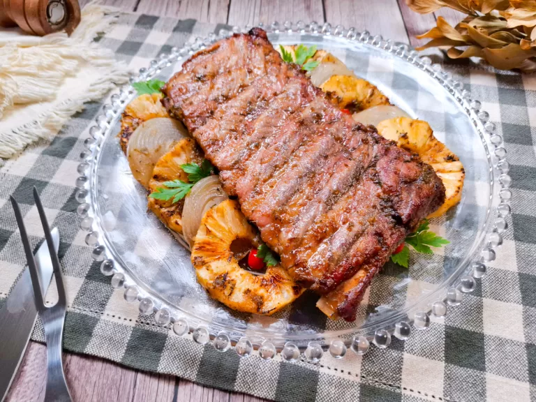 Receita de Costelinha de porco assada