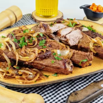 Costelinha de porco fácil