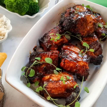 Costelinha de porco na airfryer
