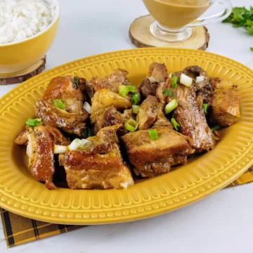 Costelinha de porco simples