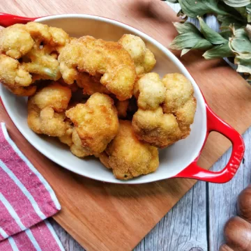 Couve-flor à milanesa