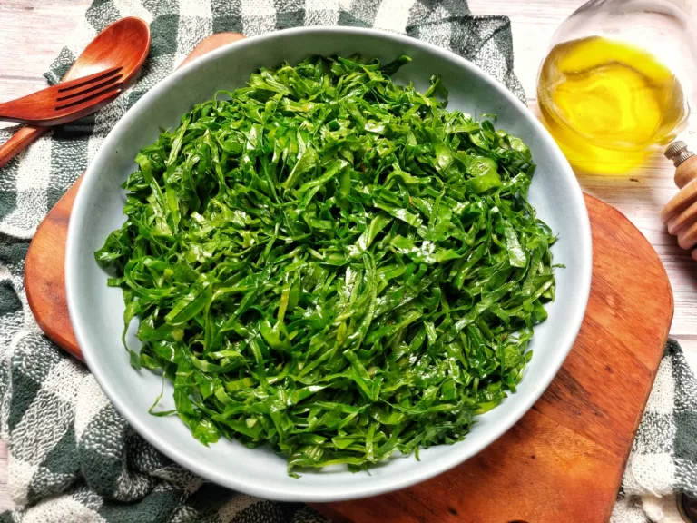 Receita de Couve refogada