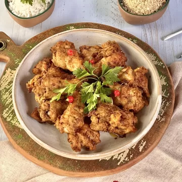 Coxinha da asa assada