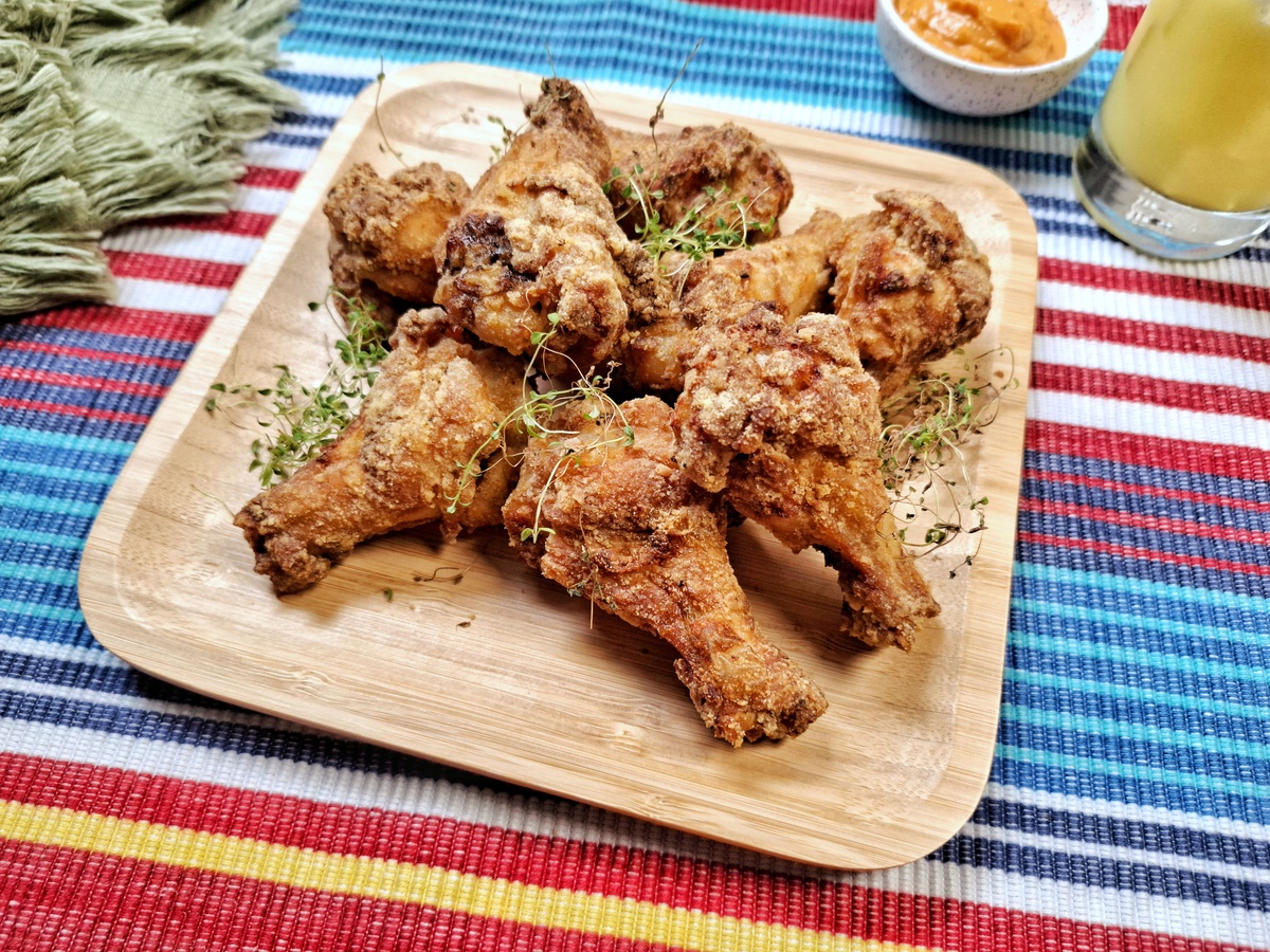 Coxinha da asa na airfryer
