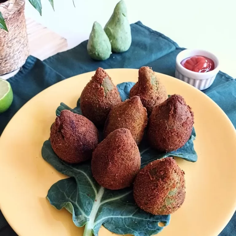 Receita de Coxinha de couve com calabresa